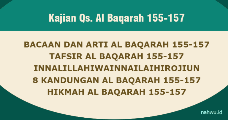 Mengapa Surat Al Baqarah Ayat 155 157 Sangat Penting 4143